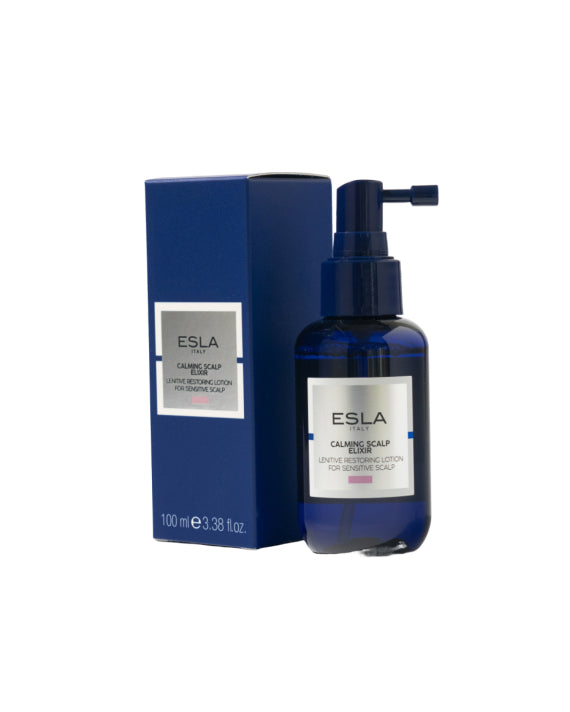 ESLA ITALY -  Calmin Scalp Elixir -Lenitive Restoring Lotion for sensitive scalp - 100ml