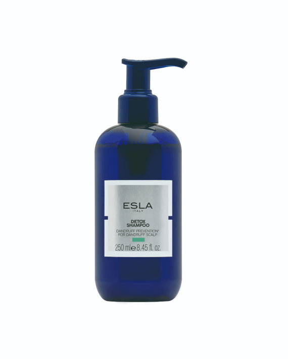 ESLA ITALY - DETOX SHAMPOO DANDRUFF PREVENTION* FOR DANDRUFF SCALP - 250ml